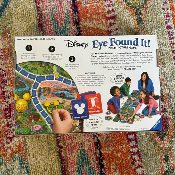 Disney Eye Found It Board Game NEW Sealed In Box - Picture 4 of 4